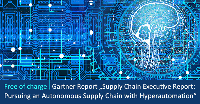 Gartner Report "Supply Chain Executive Report: Pursuing an Autonomous Supply Chain With Hyperautomation"