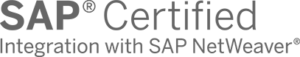 ORSOFT is SAP certified Integration with SAP NetWeaver